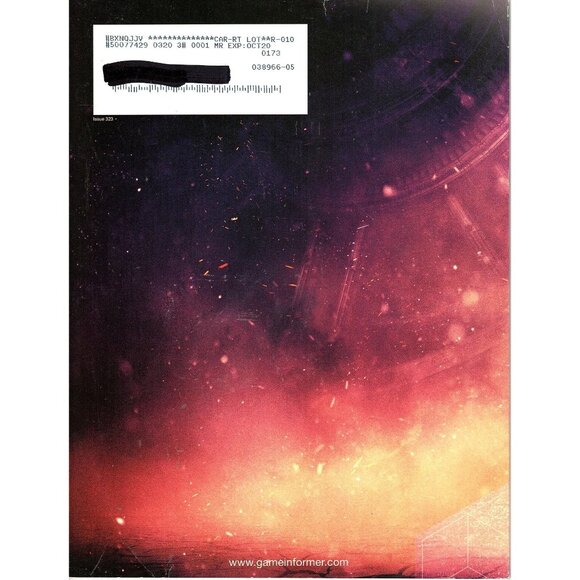 Game Informer Issue 333 March 2021 Featuring Outriders Video Game Cover Art - Picture 2 of 2